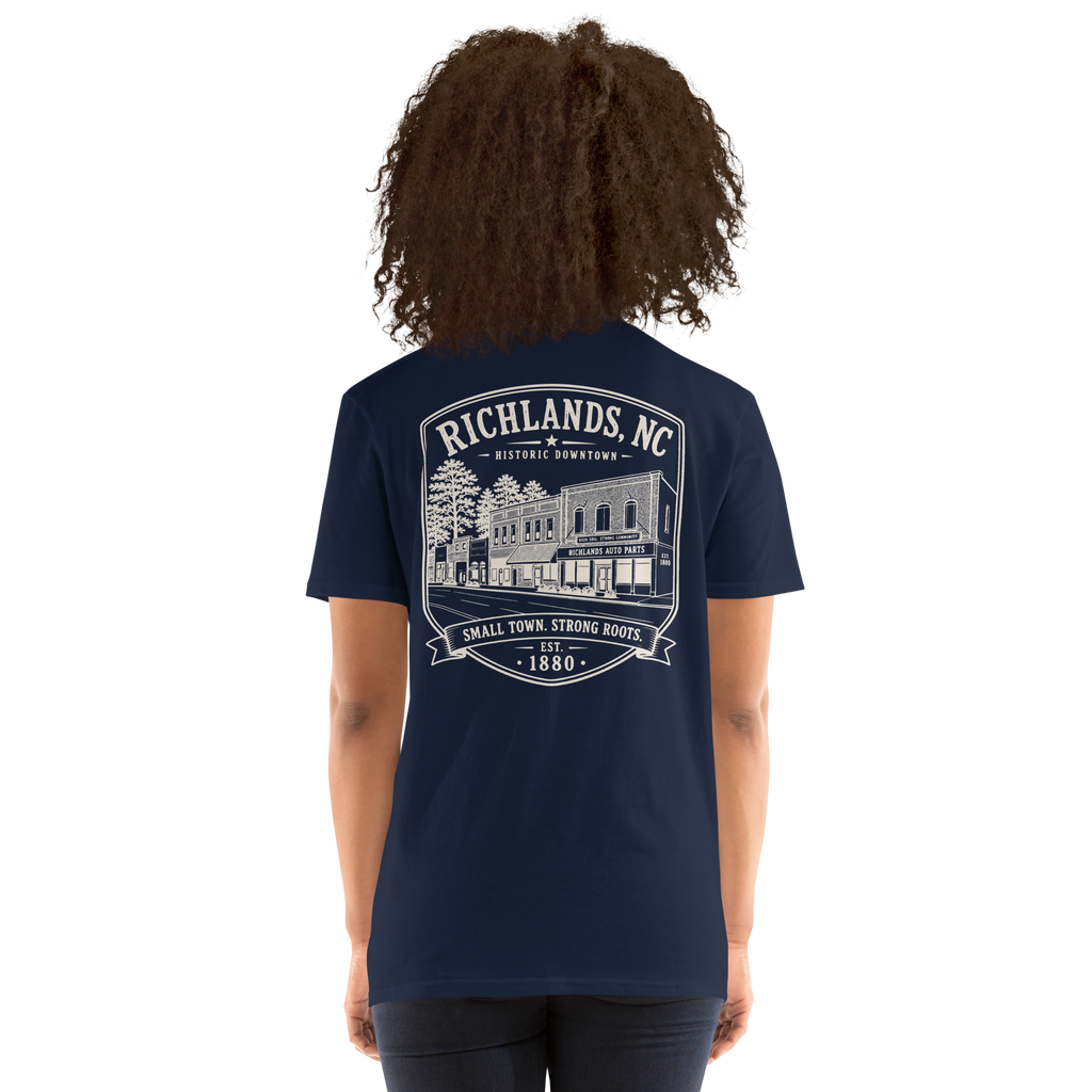 Richlands, NC - Small Town. Strong Roots. - Short-Sleeve Unisex