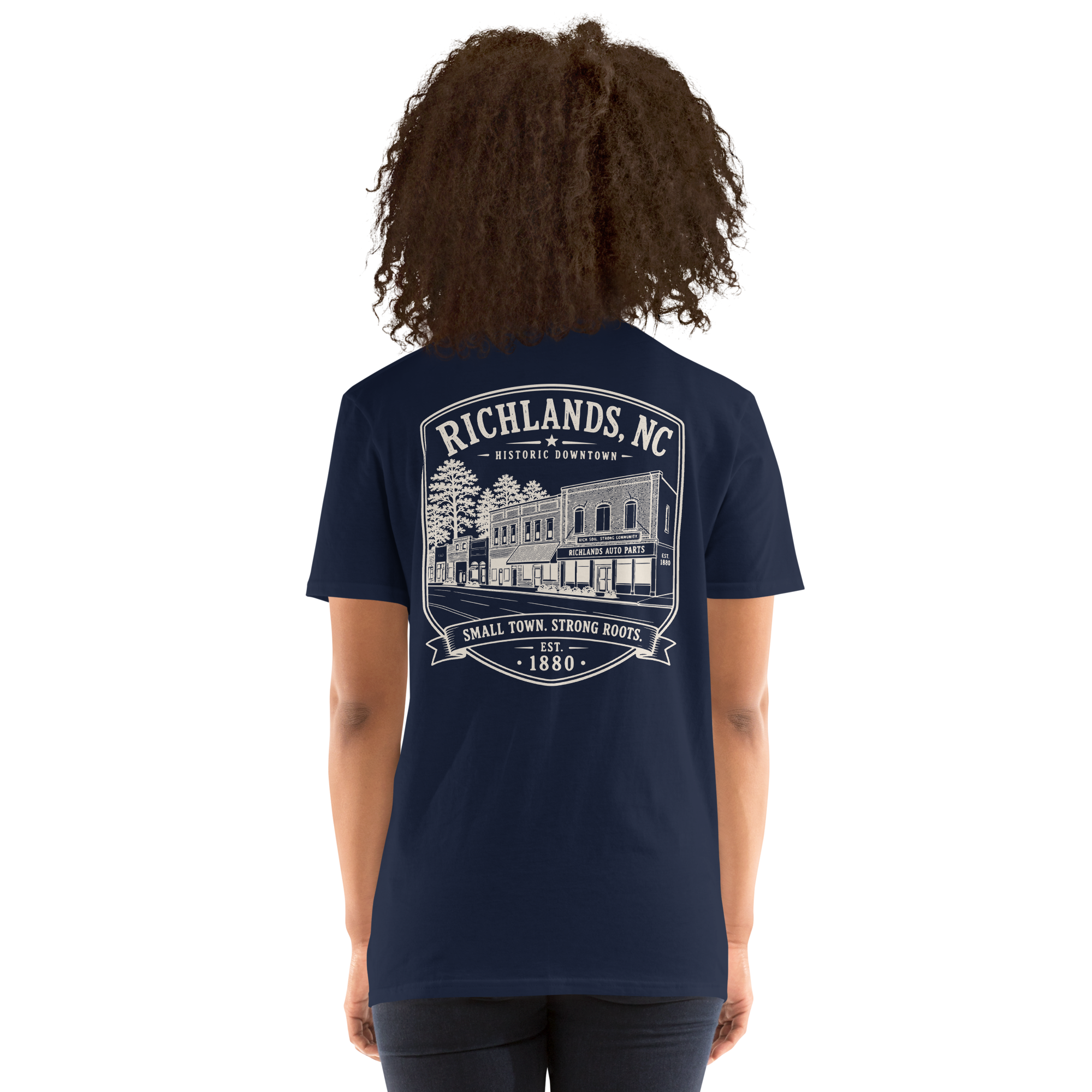 Richlands, NC - Small Town. Strong Roots. - Short-Sleeve Unisex