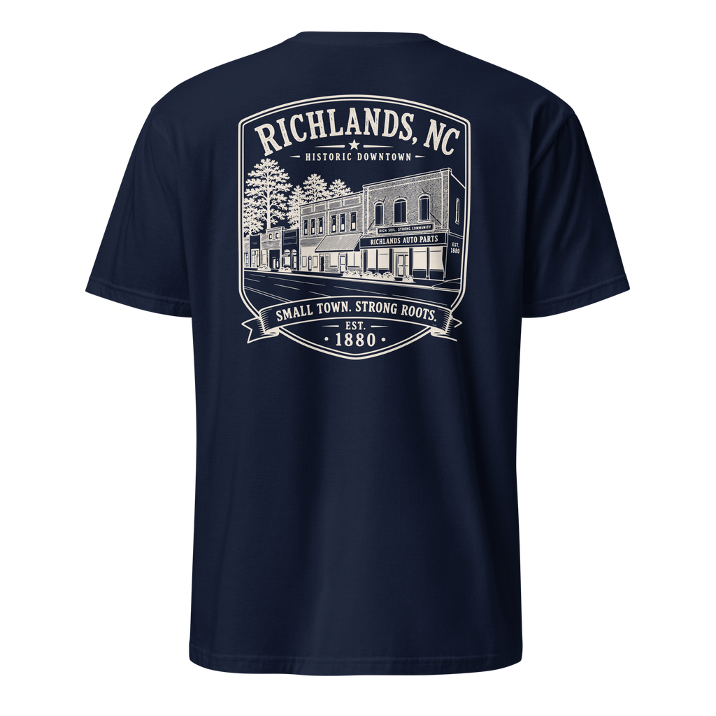 Richlands, NC - Small Town. Strong Roots. - Short-Sleeve Unisex