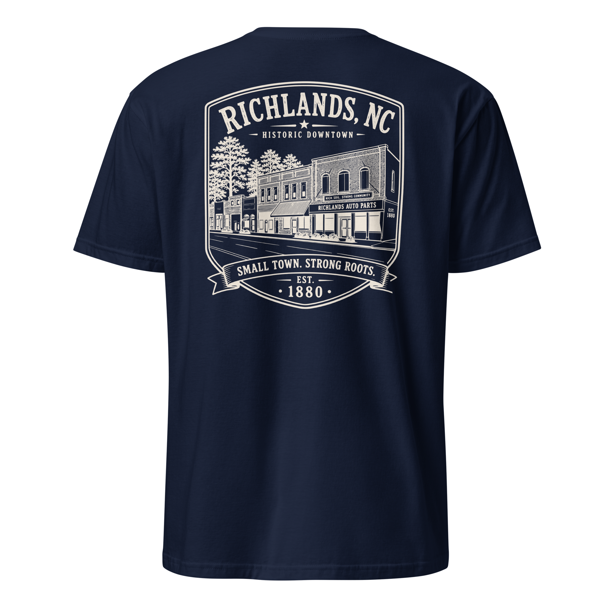 Richlands, NC - Small Town. Strong Roots. - Short-Sleeve Unisex