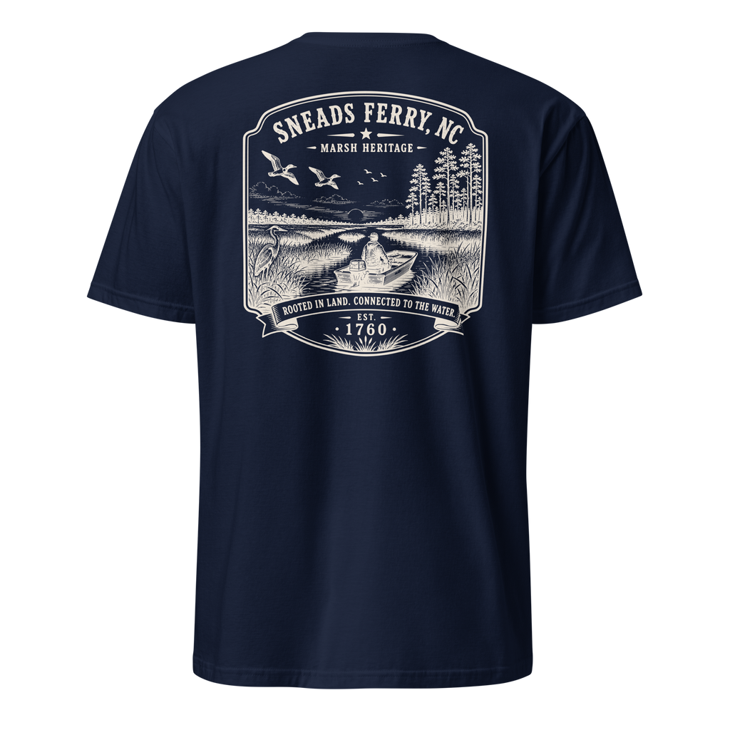Sneads Ferry, NC - Marsh Heritage - Short-Sleeve Unisex