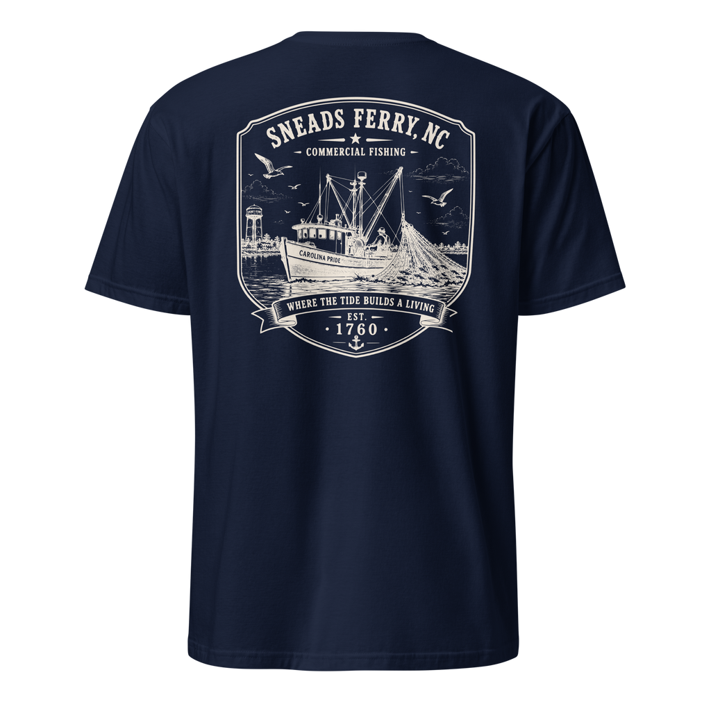 Sneads Ferry, NC - Carolina Pride - Short-Sleeve Unisex