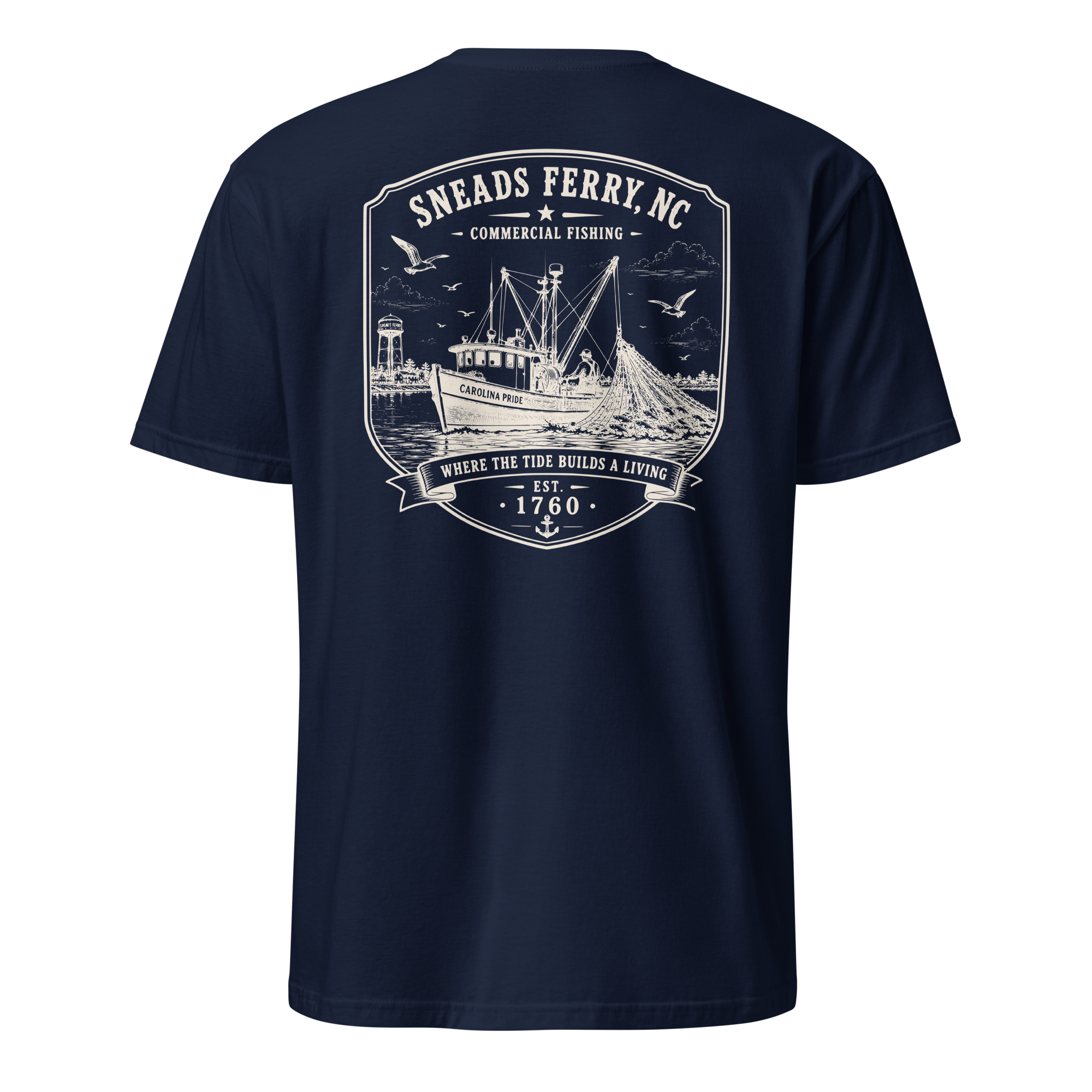 Sneads Ferry, NC - Carolina Pride - Short-Sleeve Unisex