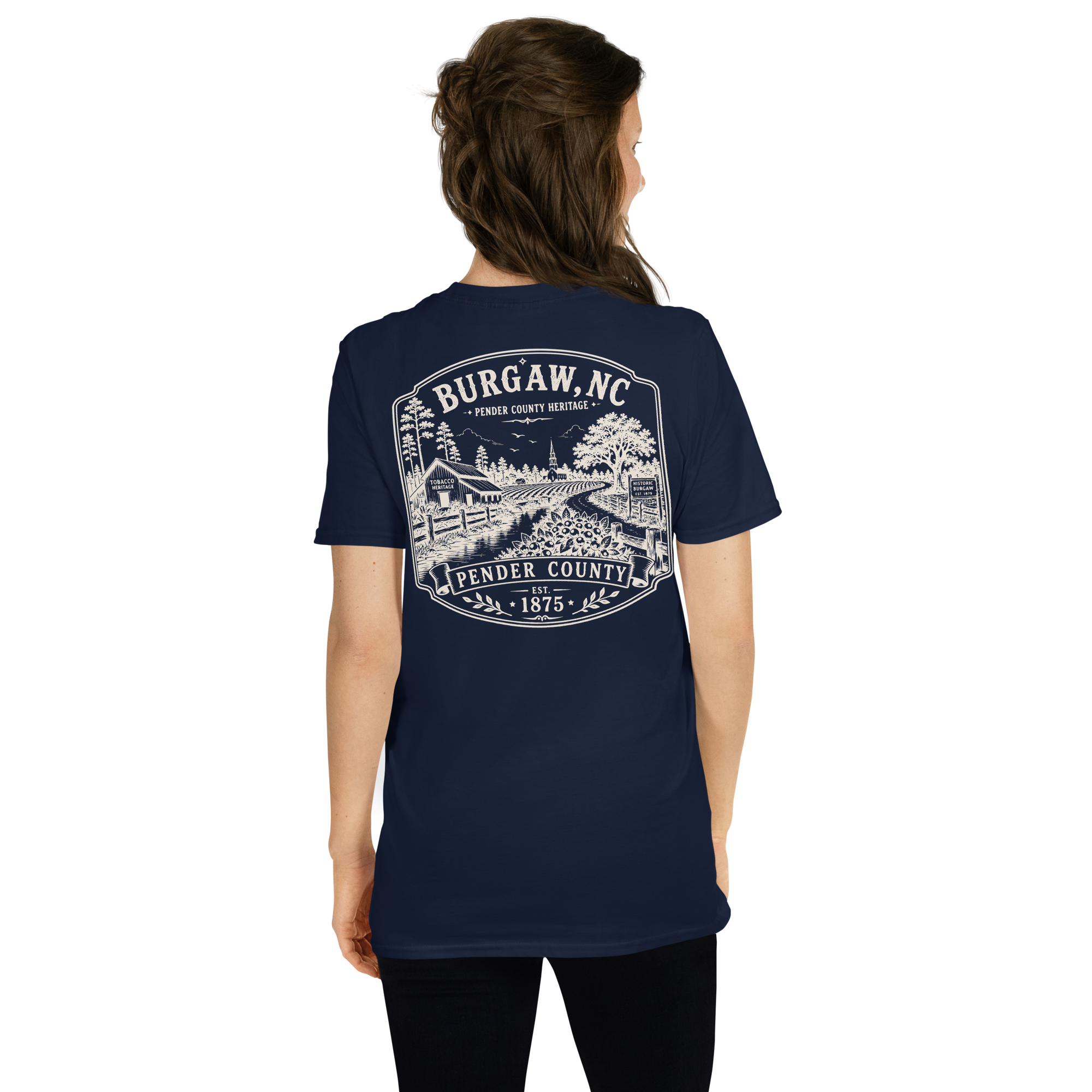 Burgaw, NC - Pender Heritage - Short-Sleeve Unisex