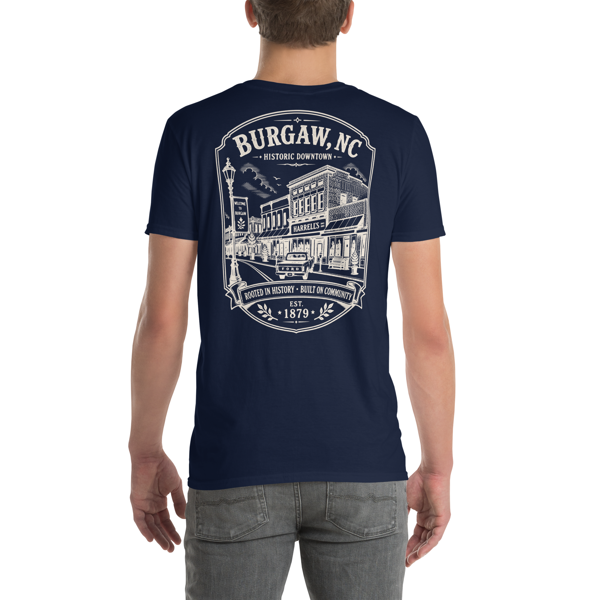 Burgaw, NC - Historic Downtown - Short-Sleeve Unisex