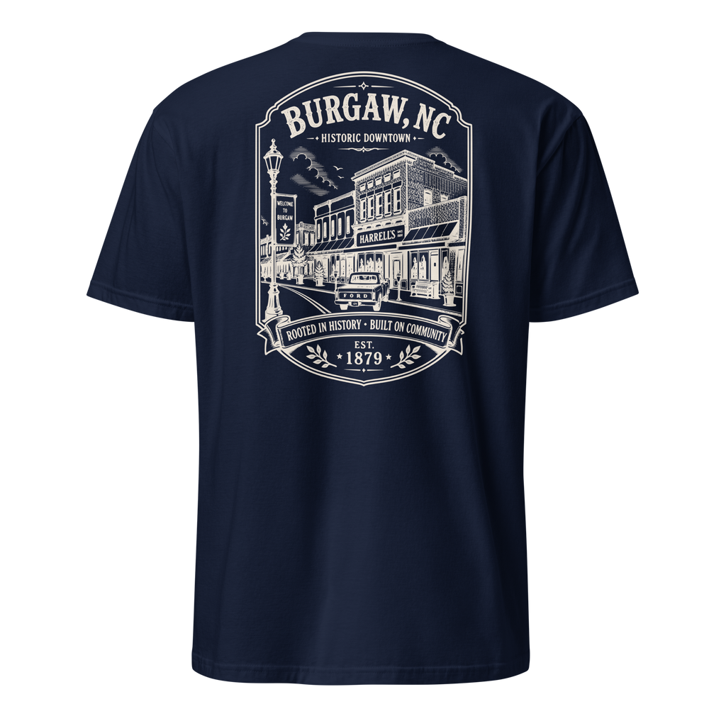 Burgaw, NC - Historic Downtown - Short-Sleeve Unisex