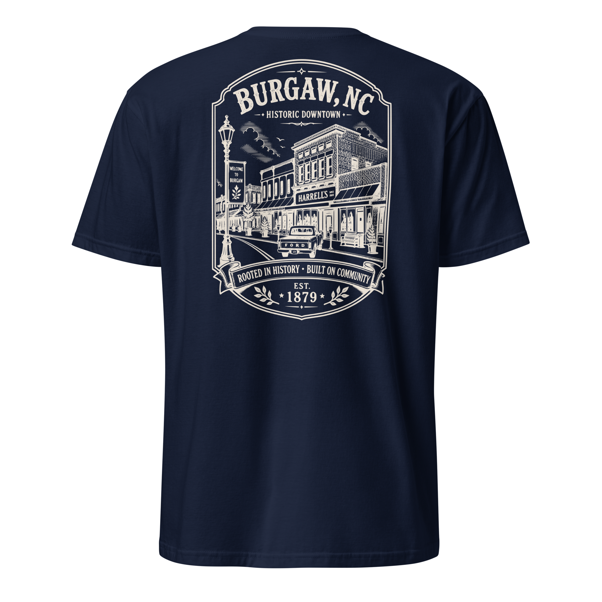 Burgaw, NC - Historic Downtown - Short-Sleeve Unisex