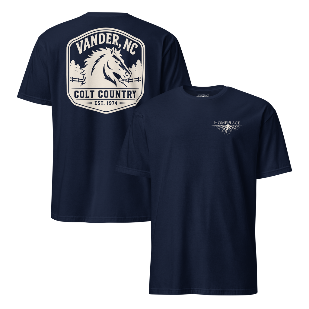 Vander, NC - Colt Country - Unisex T-Shirt