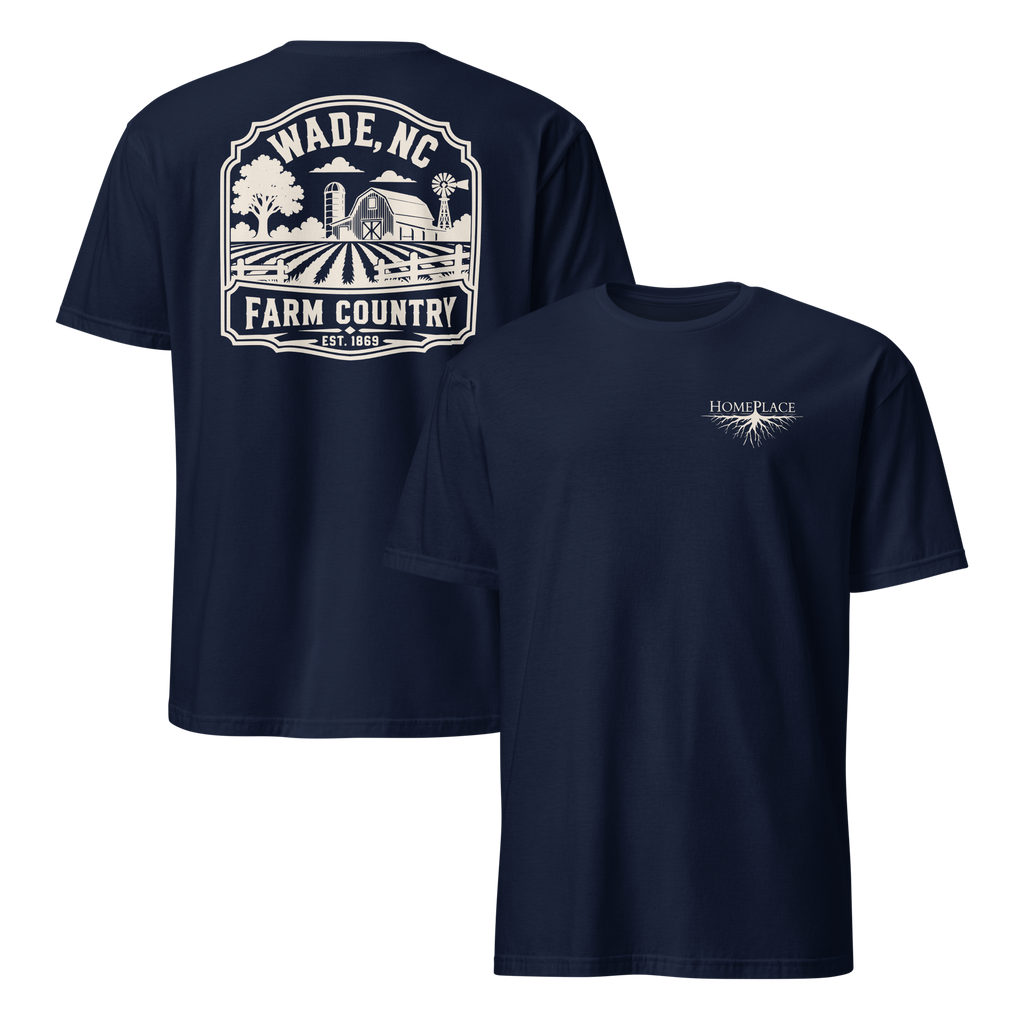 Wade, NC - Farm Country - Unisex T-Shirt