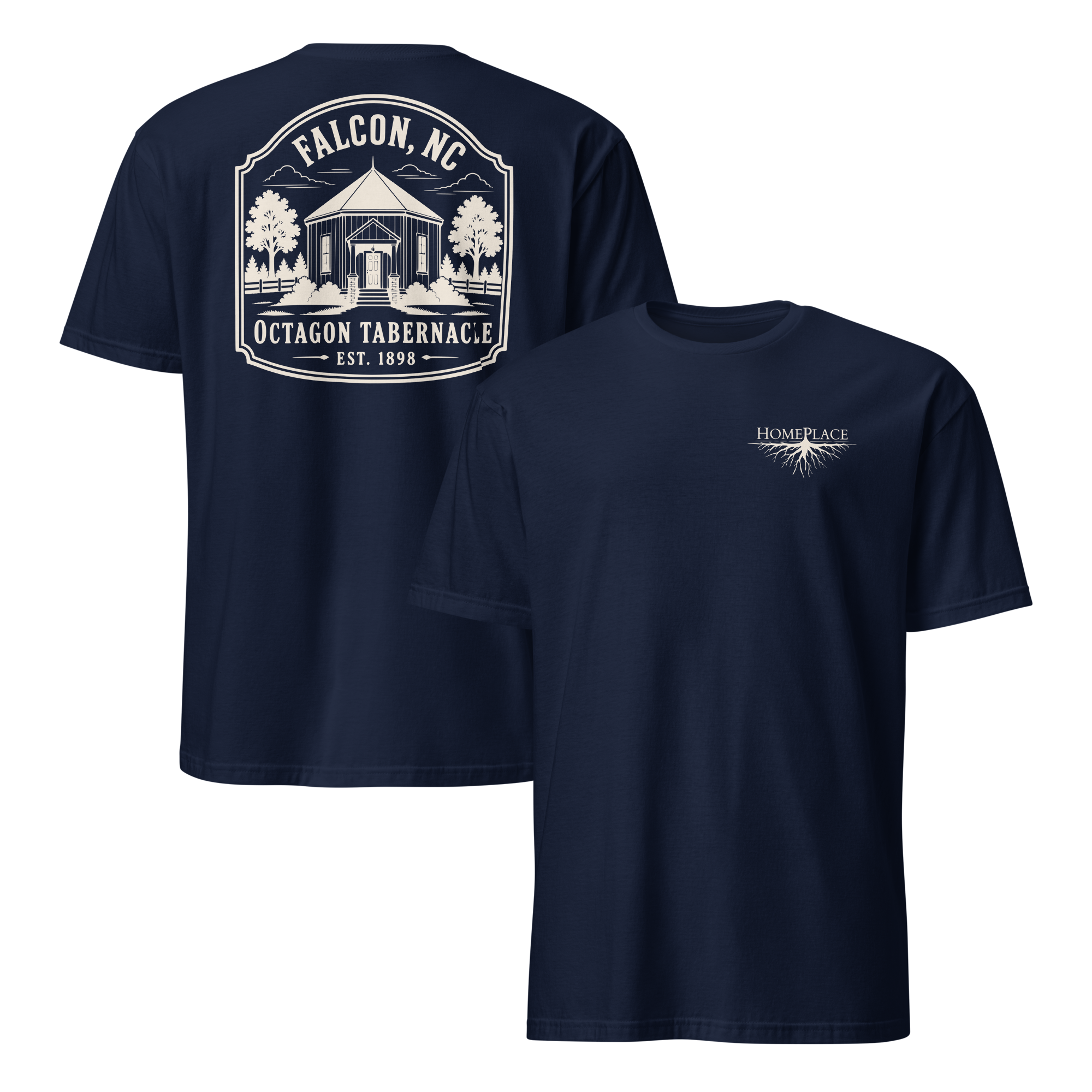 Falcon, NC - Octagon Tabernacle 1 - Unisex T-Shirt