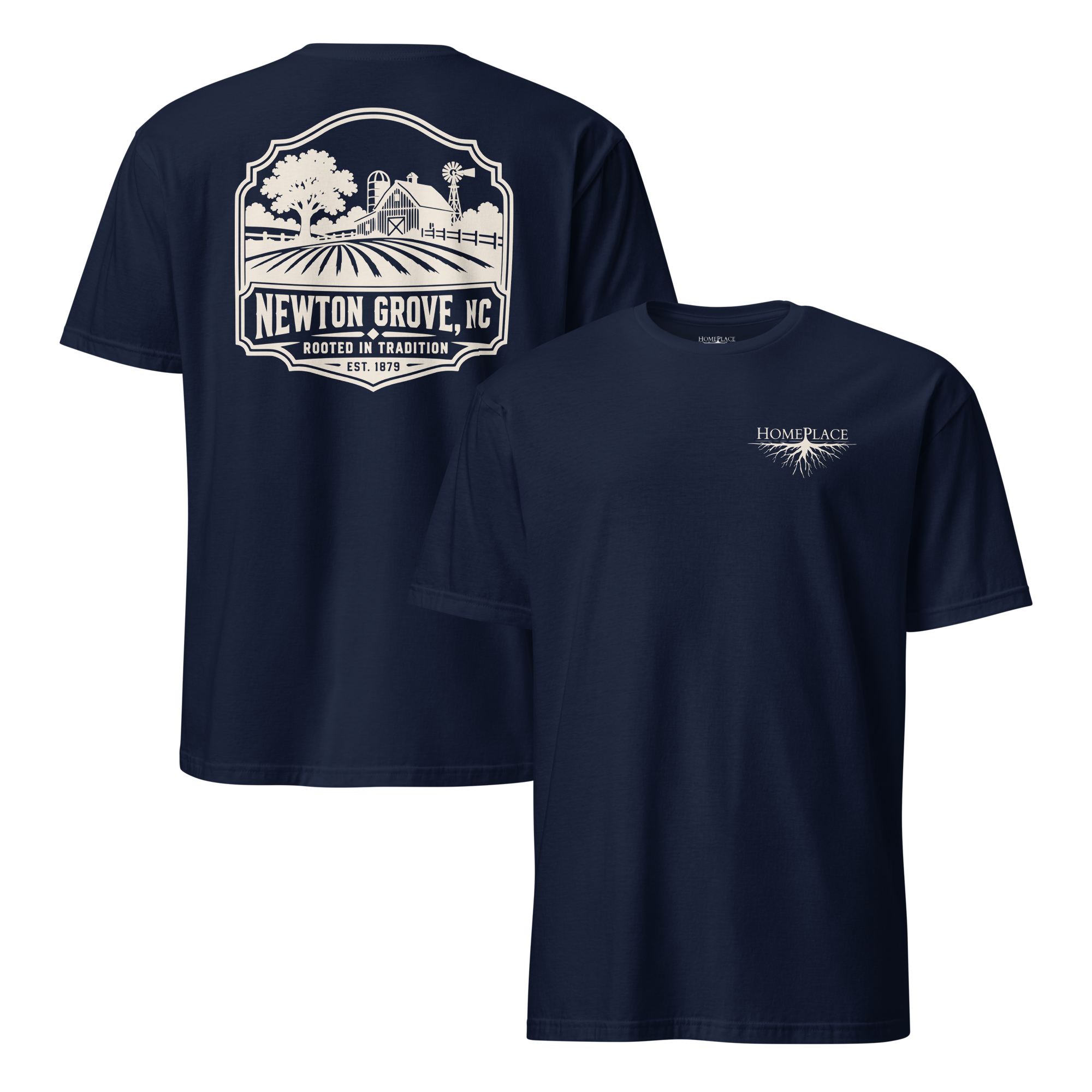 Newton Grove, NC - Farm Heritage - Unisex T-Shirt