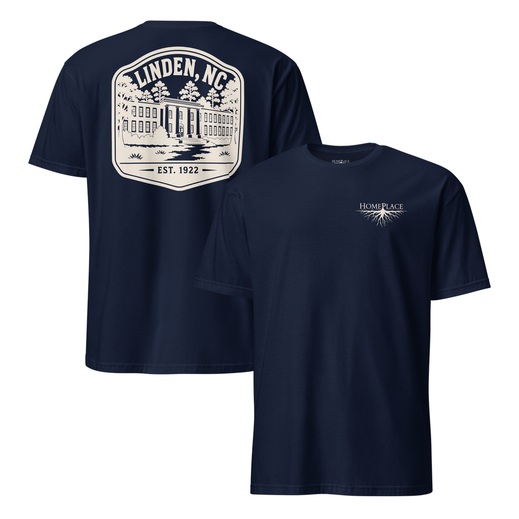 Linden, NC - Old Linden School - Unisex T-Shirt