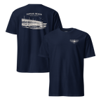 Topsail Beach, NC - Topsail Beach Pier - Unisex T-Shirt