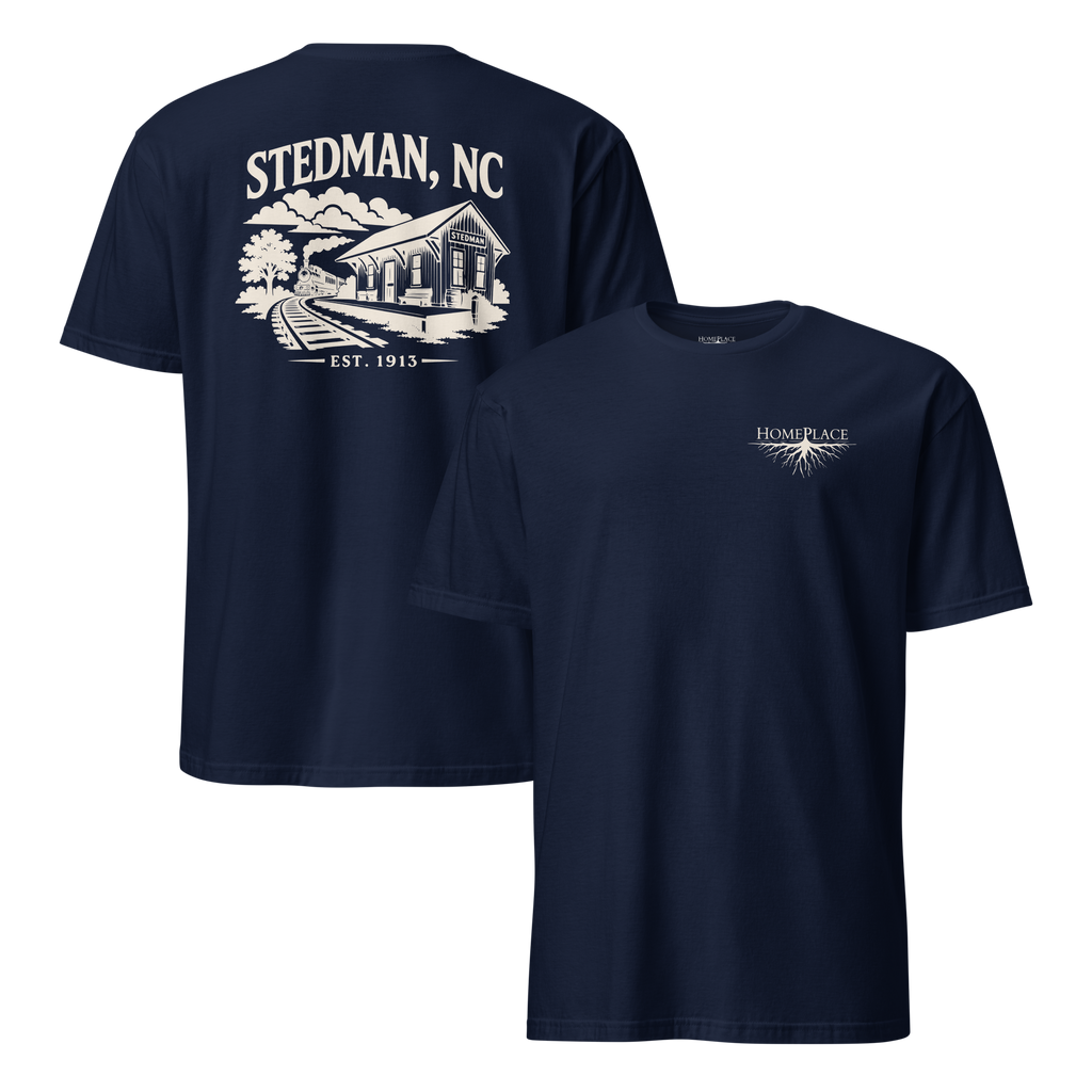 Stedman, NC - Railroad Town - Unisex T-Shirt