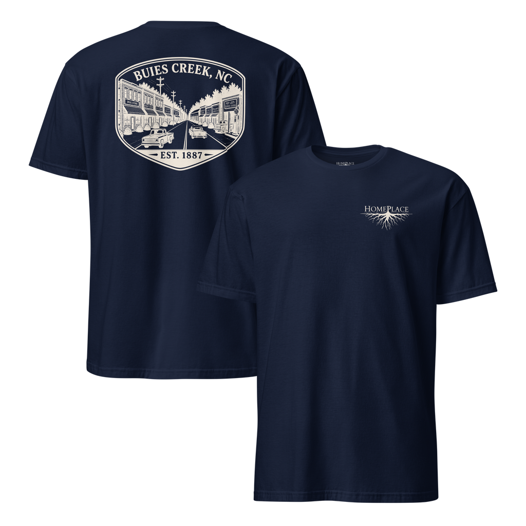 Buies Creek, NC - Main Street - Unisex T-Shirt