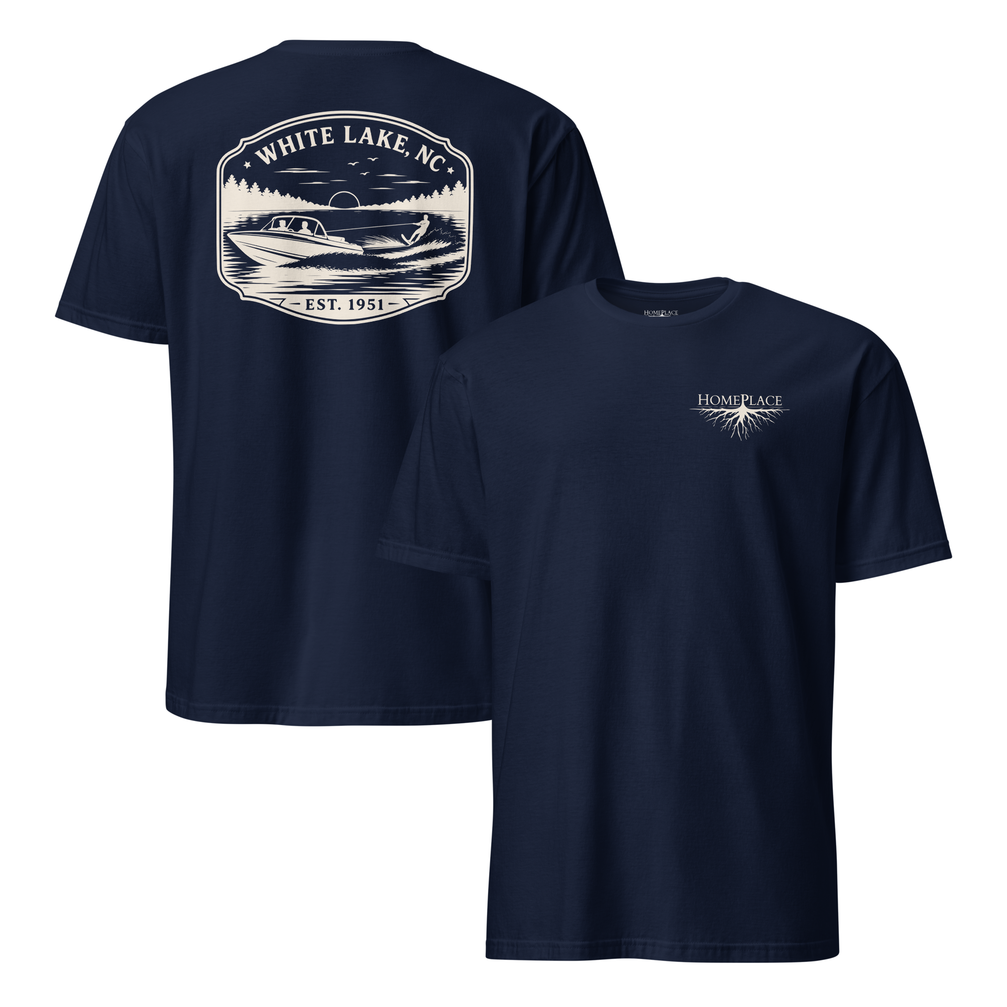 White Lake - Boat Fun - Unisex T-Shirt