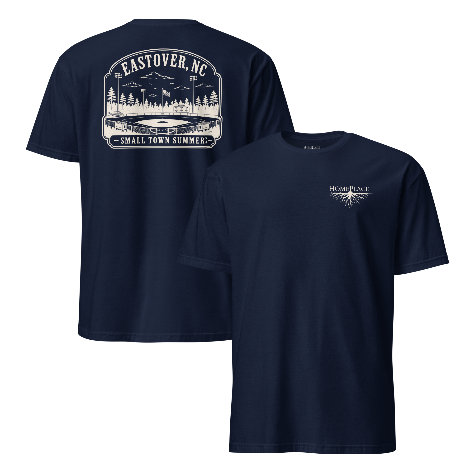 Eastover, NC - Summer at the Ballpark - Unisex T-Shirt