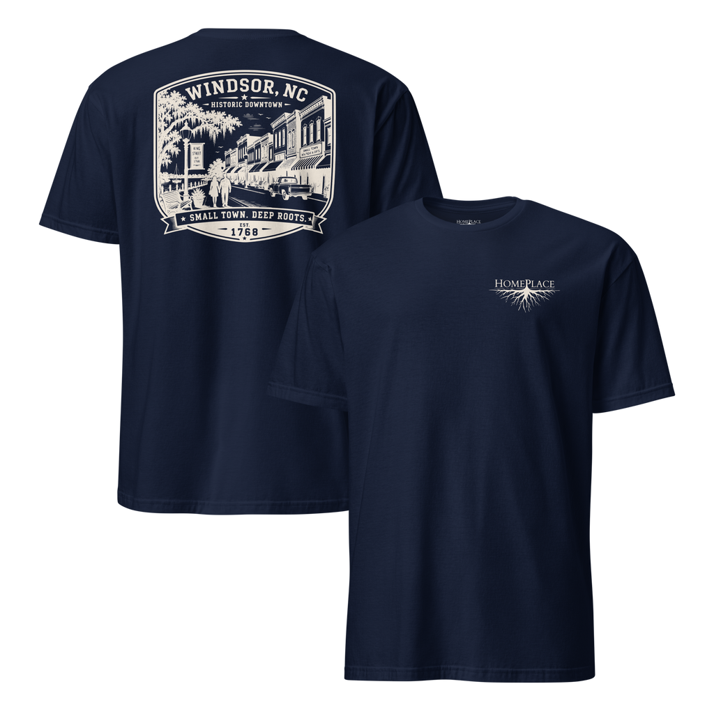 Windsor, NC - Downtown Windsor - Unisex T-Shirt
