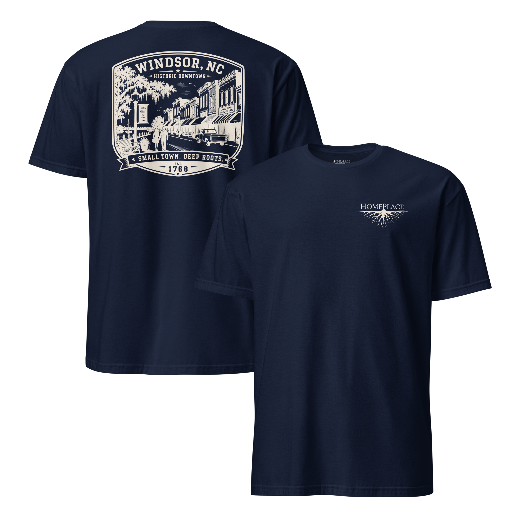 Windsor, NC - Downtown Windsor - Unisex T-Shirt
