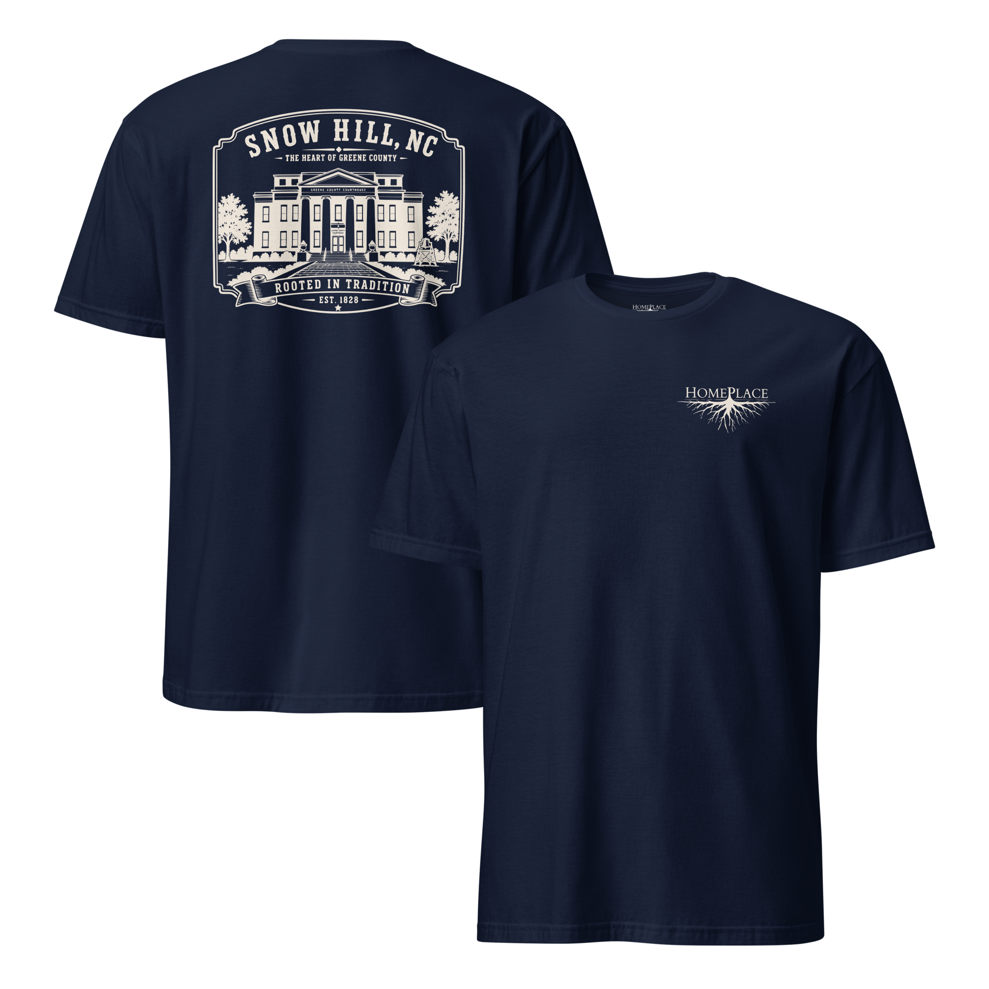 Snow Hill, NC - Historic Courthouse - Unisex T-Shirt