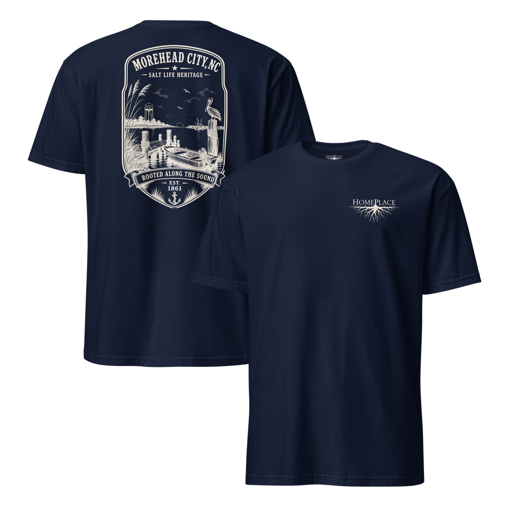 Morehead City - Rooted Along The Sound - Short-Sleeve Unisex