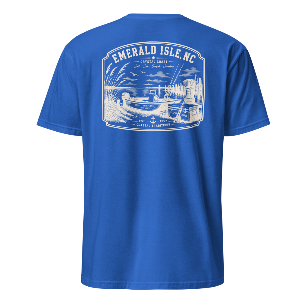 Emerald Isle, NC - Salt. Sun. Simple. - Unisex T-Shirt
