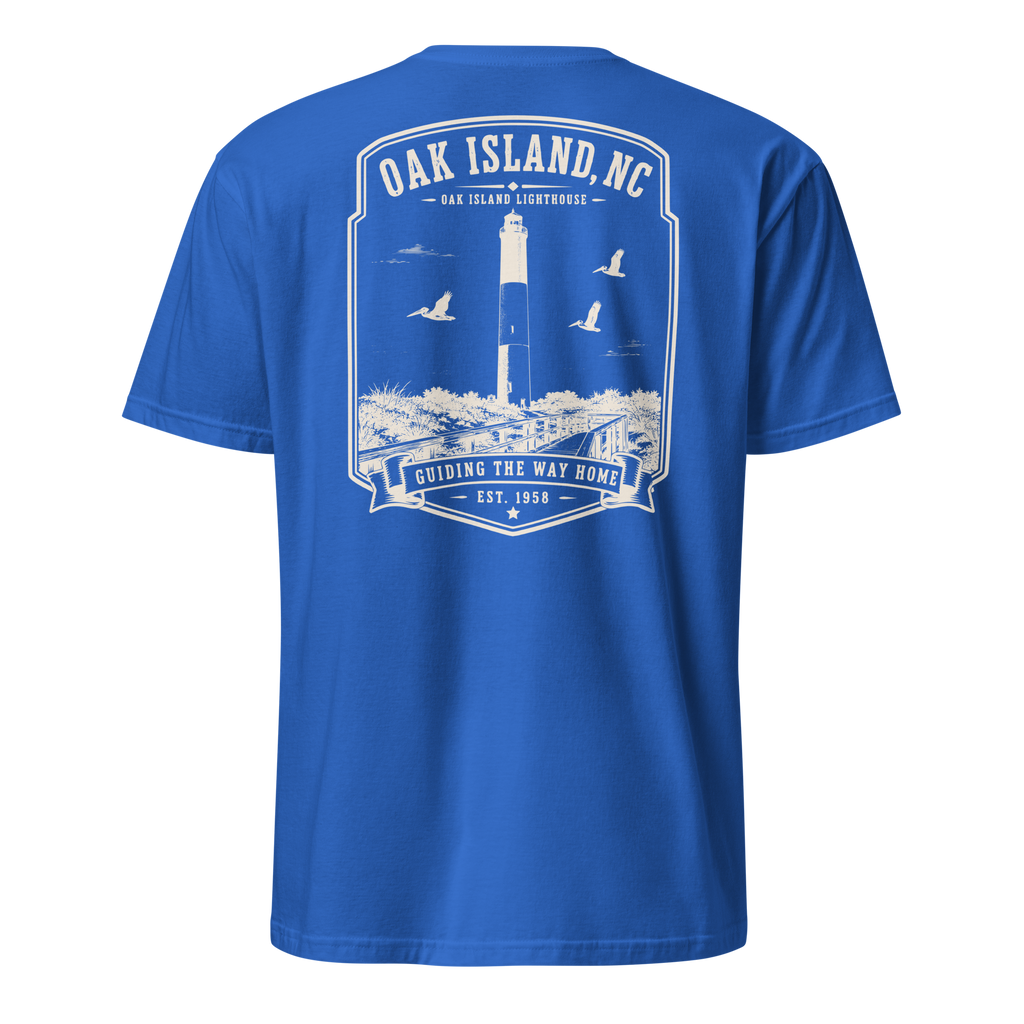 Oak Island, NC - Oak Island Lighthouse - Unisex T-Shirt