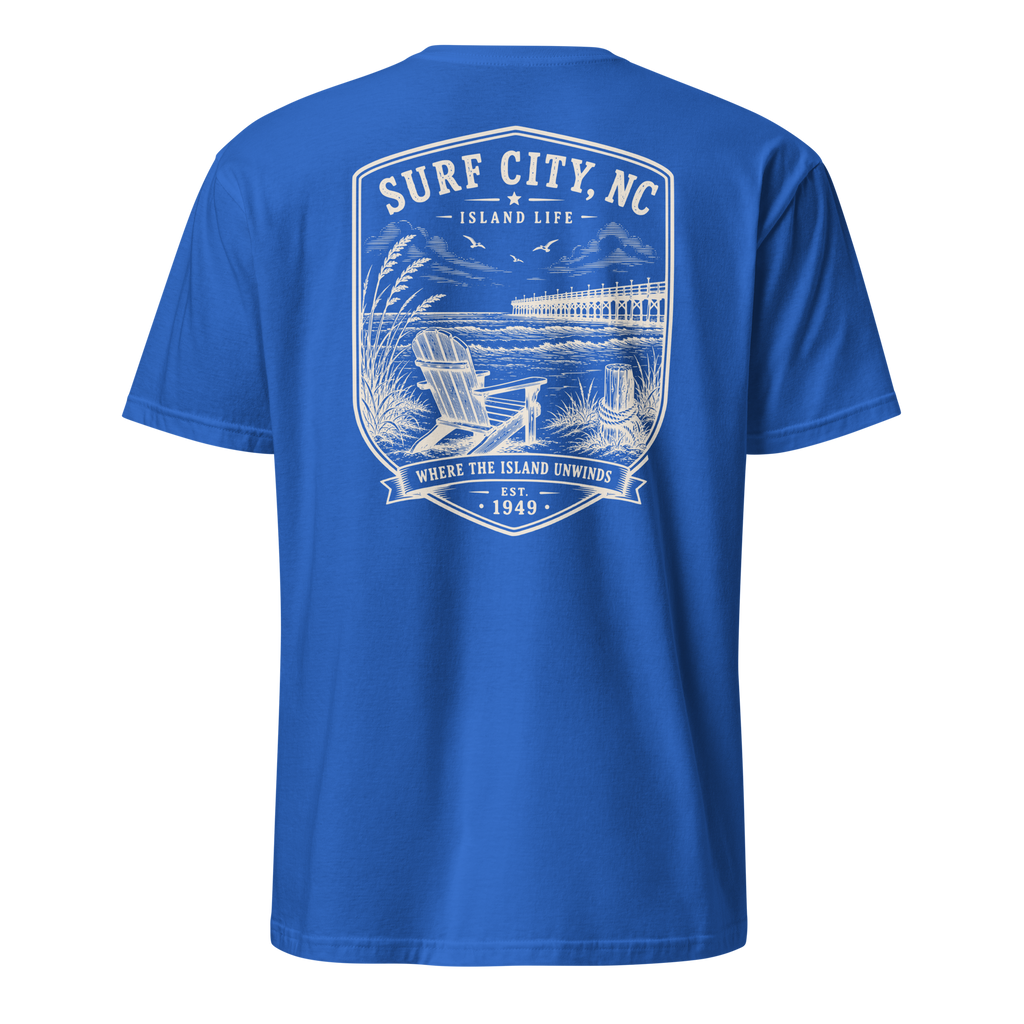 Surf City, NC - Island Life - Short-Sleeve Unisex T-Shirt