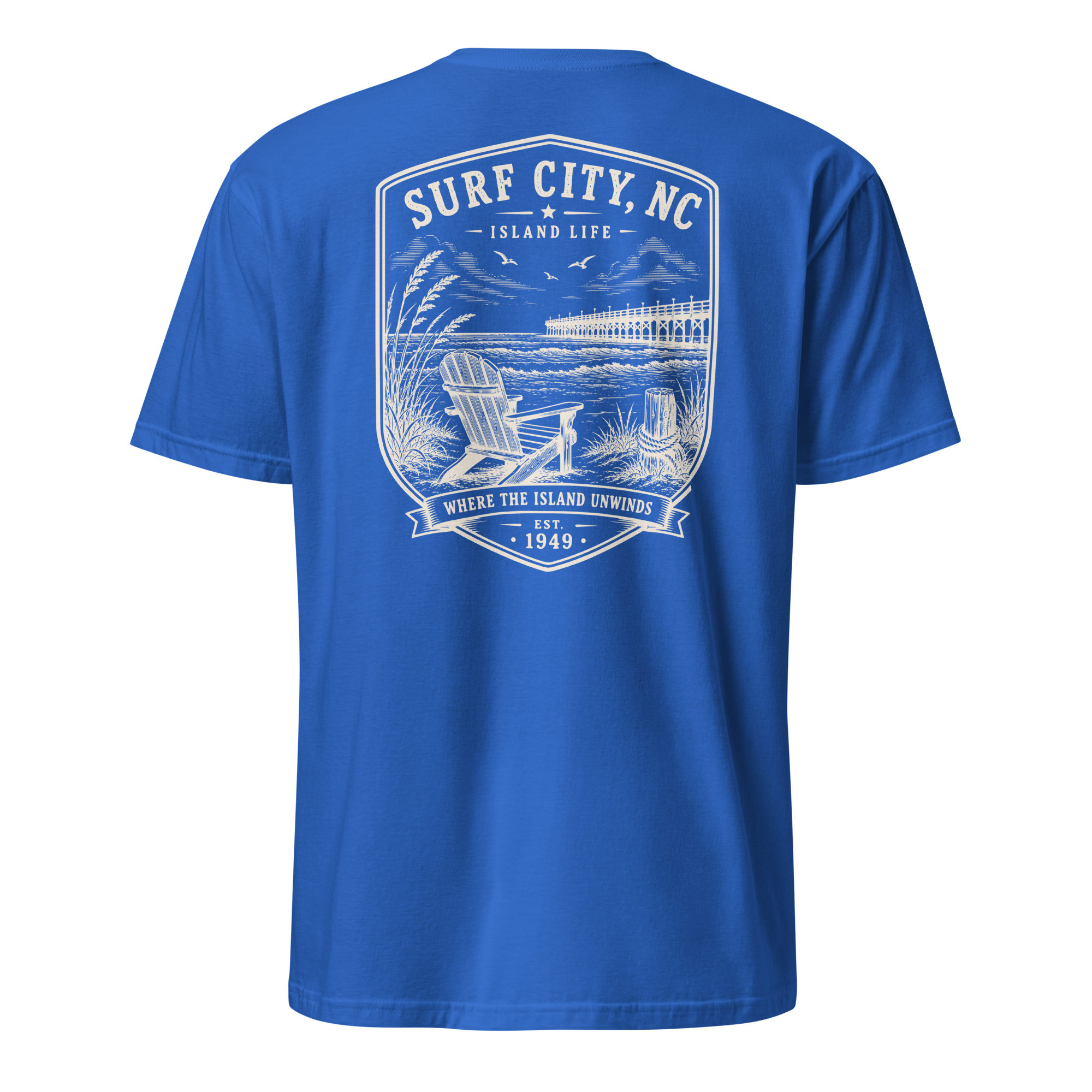 Surf City, NC - Island Life - Short-Sleeve Unisex T-Shirt