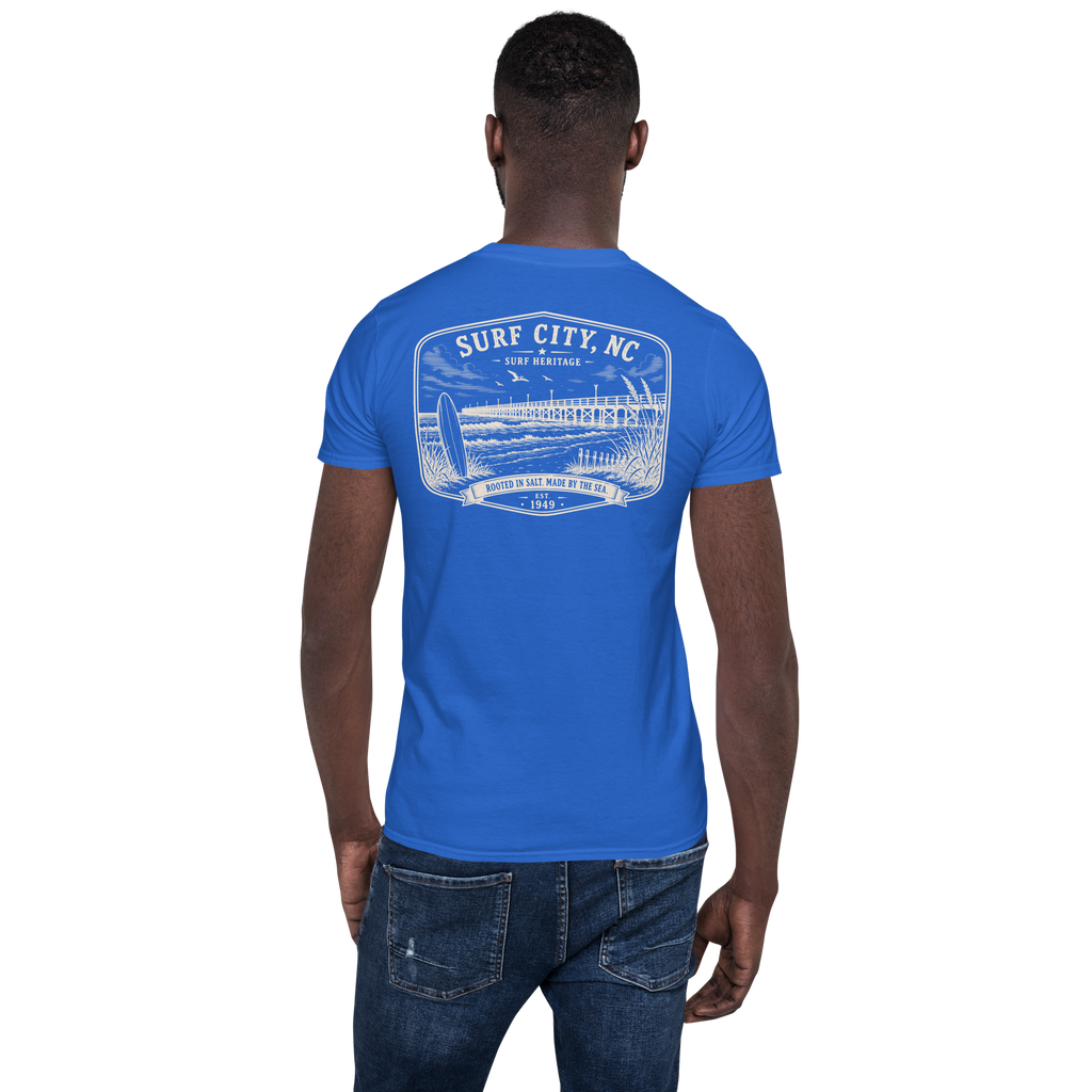 Surf City, NC - Surf Heritage - Short-Sleeve Unisex T-Shirt