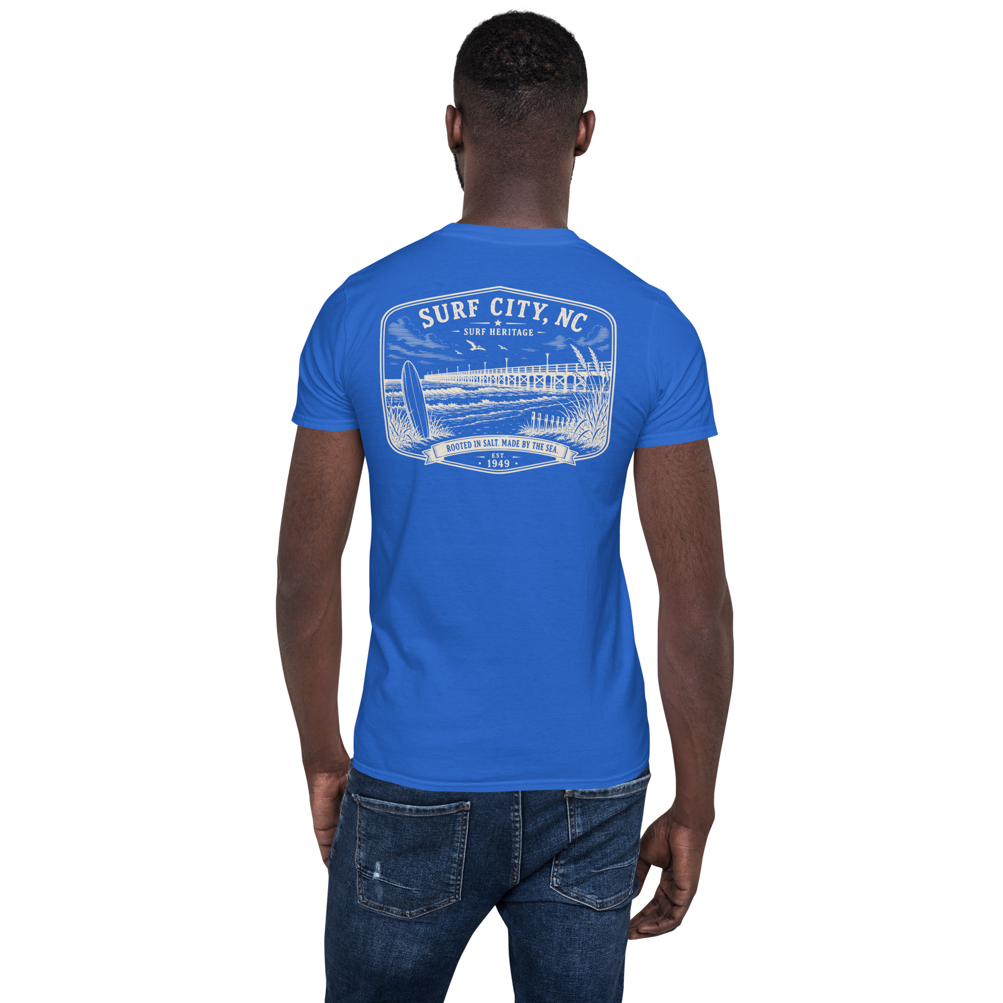Surf City, NC - Surf Heritage - Short-Sleeve Unisex T-Shirt