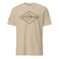 Stedman, NC - Diamond Front Brown Ink Short-Sleeve Unisex T-Shirt