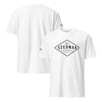 Stedman, NC - Diamond Front Black Ink Short-Sleeve Unisex T-Shirt