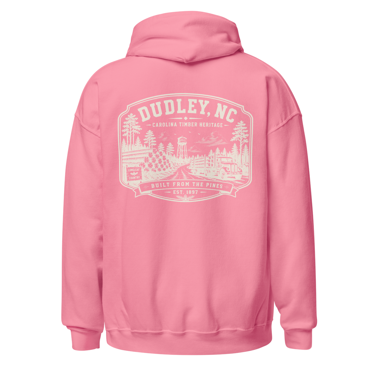 Dudley, NC - Carolina Timber - Unisex Hoodie