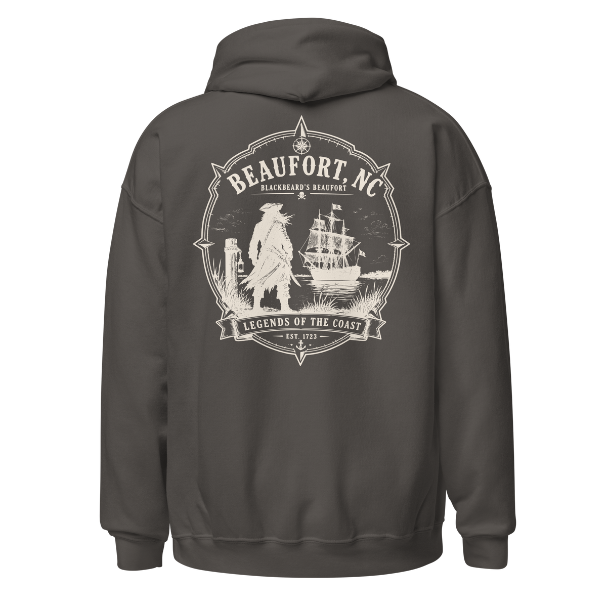 Beaufort, NC - Blackbeard's Beaufort - Unisex Hoodie
