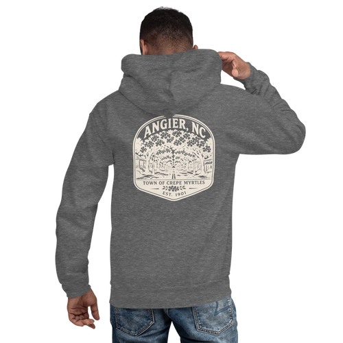 Angier, NC - Street Of Crepe Myrtles - Unisex Hoodie