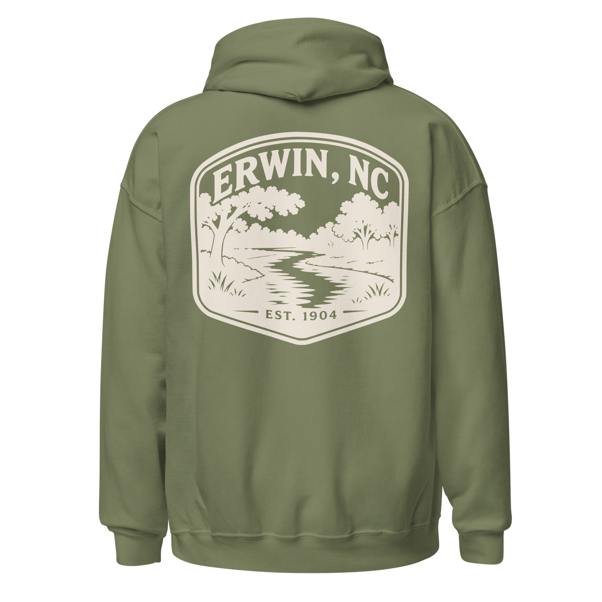 Erwin, NC - The River - Unisex Hoodie