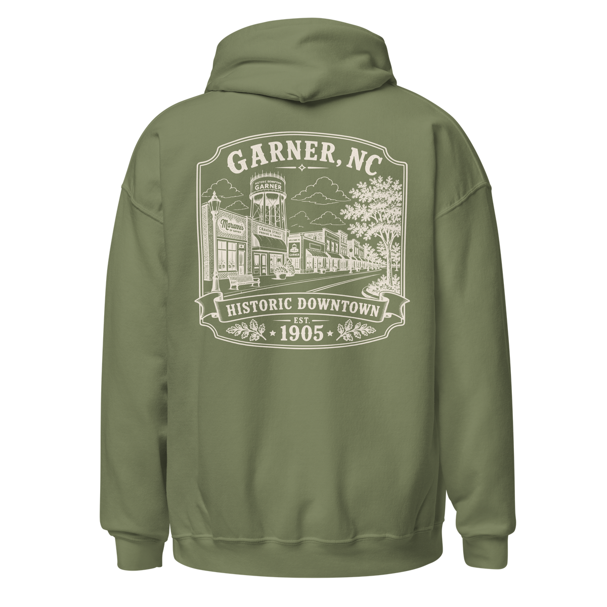 Garner, NC - Downtown - Unisex Hoodie