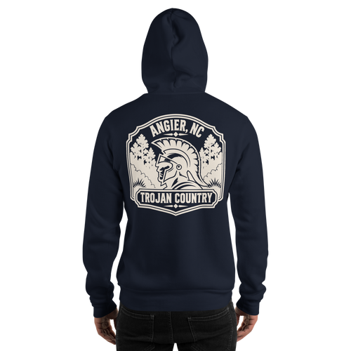 Angier, NC - Trojan Country - Unisex Hoodie