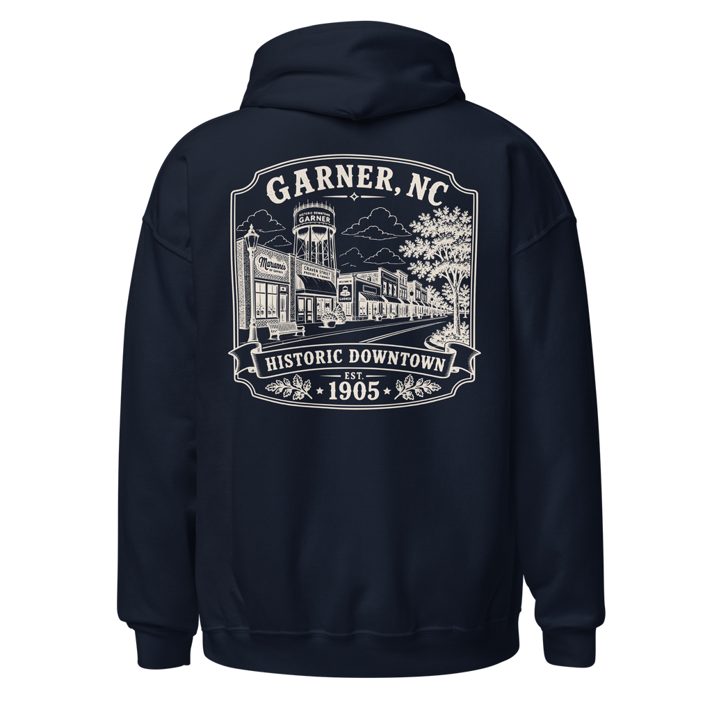 Garner, NC - Downtown - Unisex Hoodie