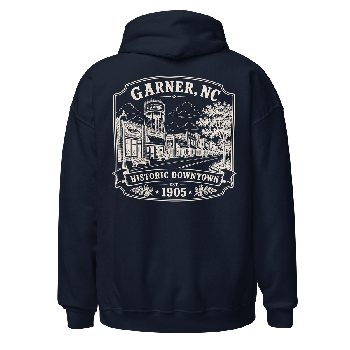 Garner, NC - Downtown - Unisex Hoodie