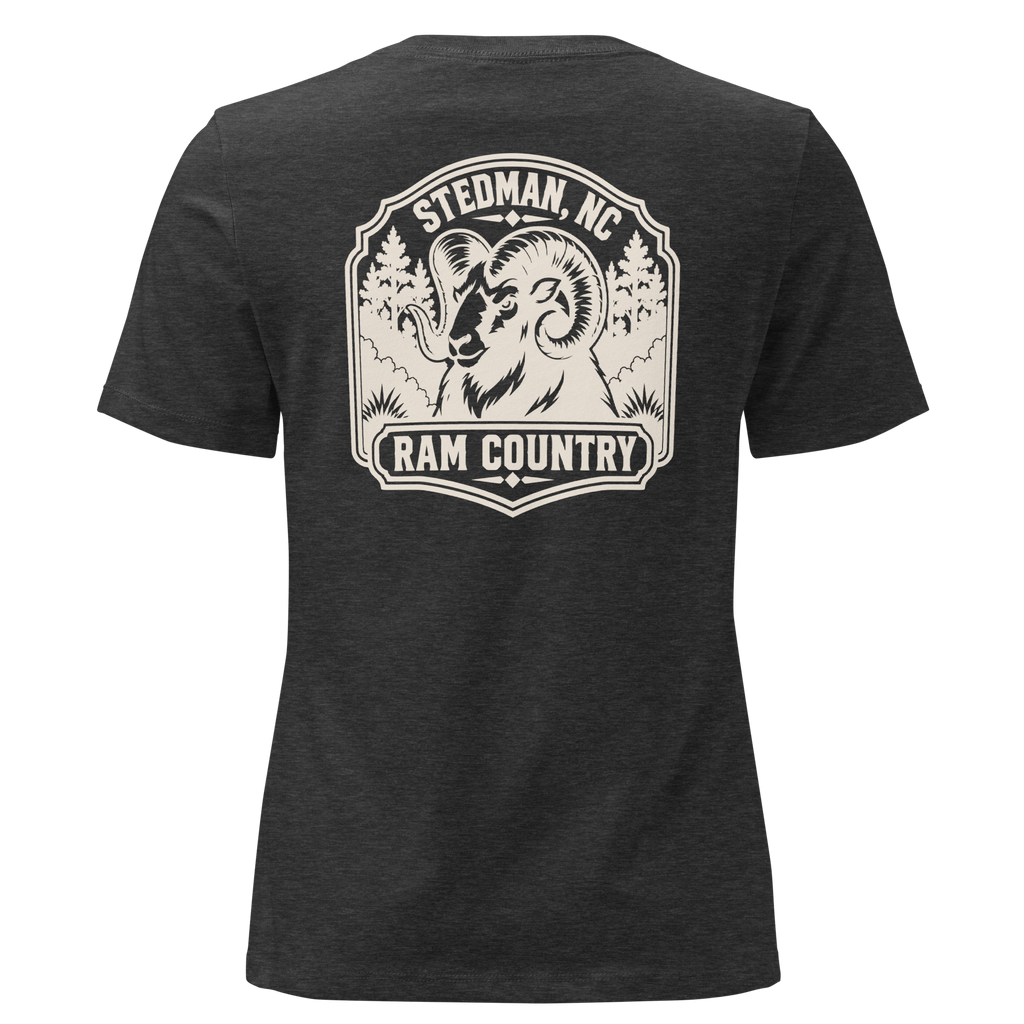 Stedman, NC - Ram Country- Women's Relaxed T-Shirt