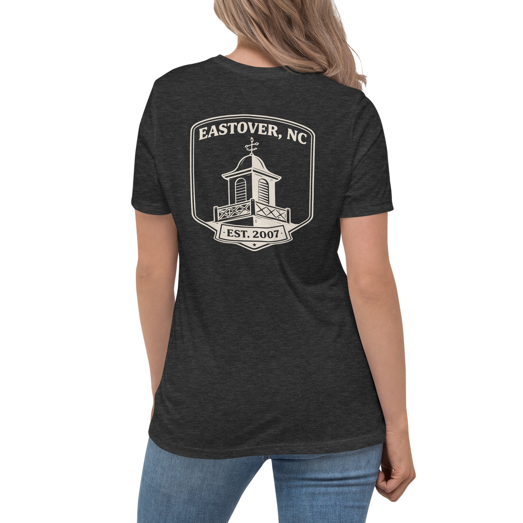 Eastover NC - Old School Cupola- Women's Relaxed T-Shirt