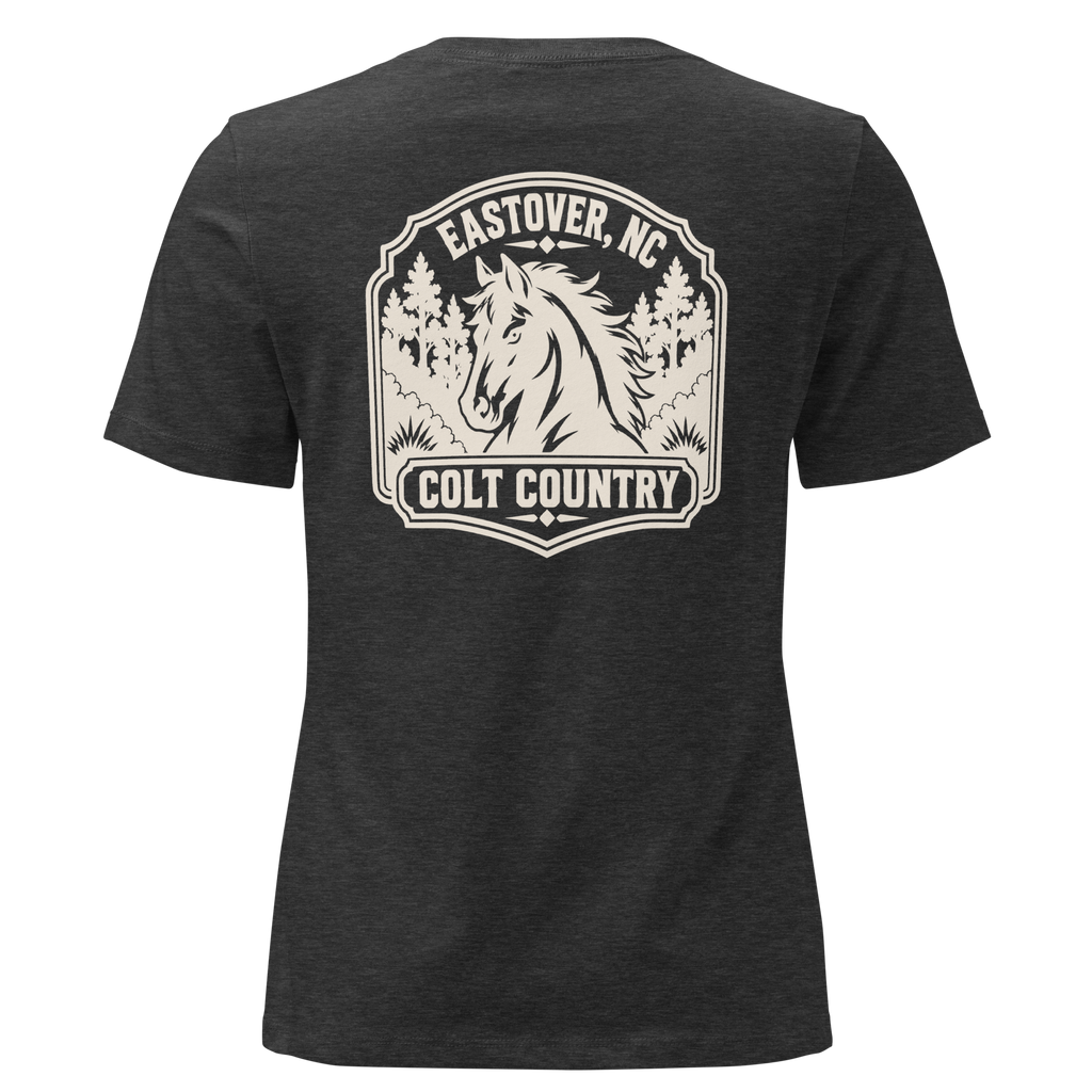 Eastover NC - Colt Country- Women's Relaxed T-Shirt