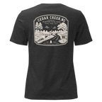 Cedar Creek, NC - The Back Roads - Women's Relaxed T-Shirt