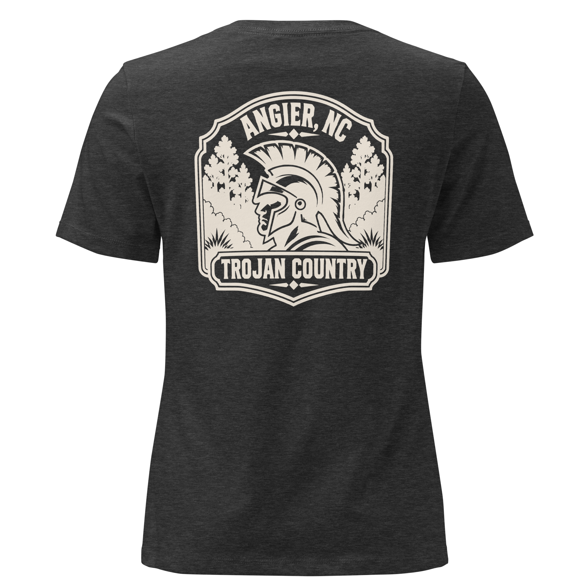 Angier NC - Trojan Country- Women's Relaxed T-Shirt