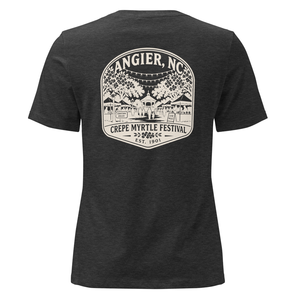 Angier NC - Crepe Myrtle Festival- Women's Relaxed T-Shirt