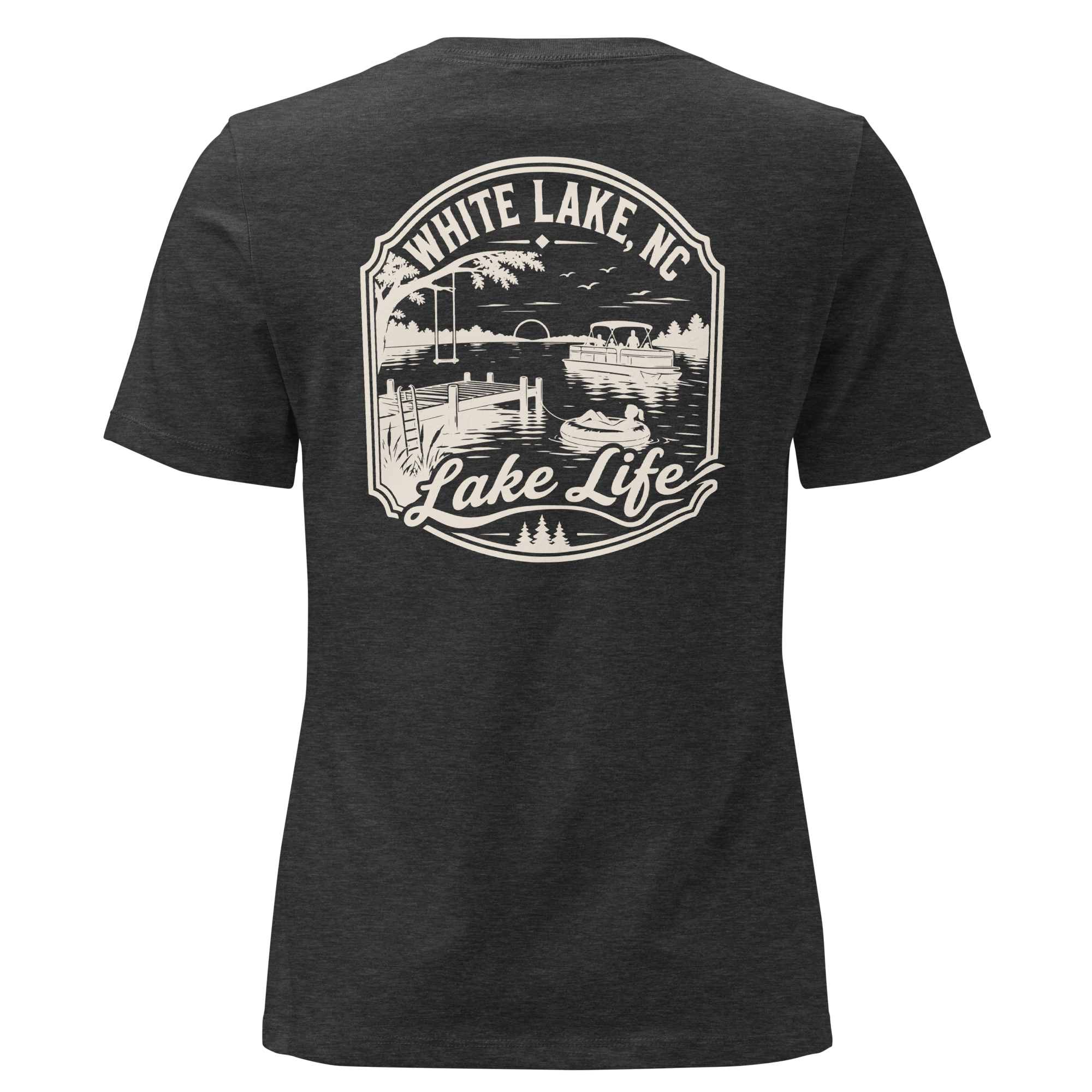 White Lake NC - Lake Life- Women's Relaxed T-Shirt