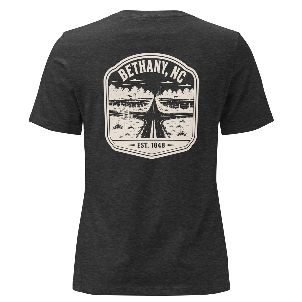 Bethany NC - Bethany Crossroads - Women's Relaxed T-Shirt