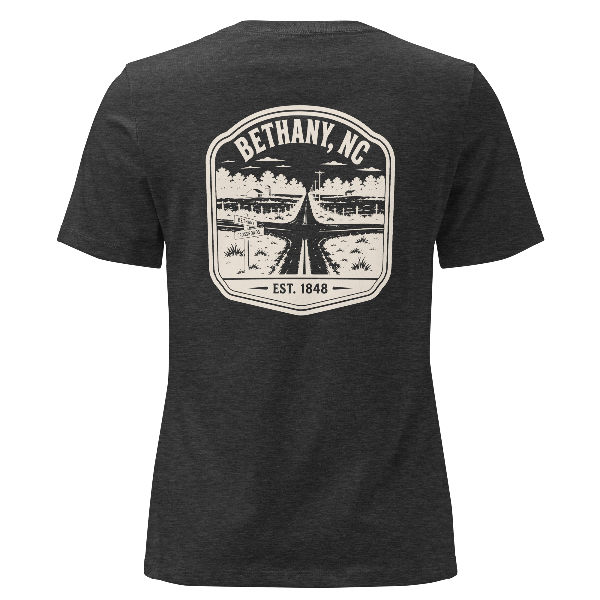 Bethany NC - Bethany Crossroads - Women's Relaxed T-Shirt